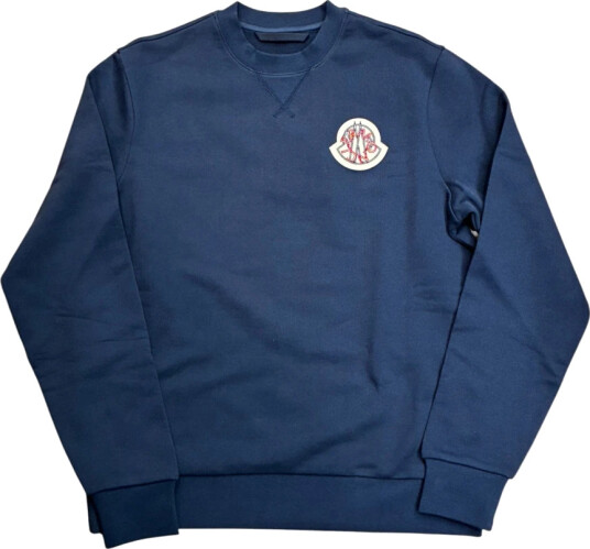 Moncler Herre Gensere & Hettegensere Blå M,