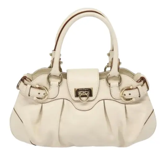 Salvatore Ferragamo Dame Hvit