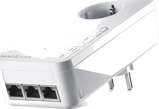 Devolo Magic 2 LAN Triple Powerline-adapter 2400 Mbps Hvit Devolo Magic 2 LAN Triple Powerline-adapter 2400 Mbps Hvit