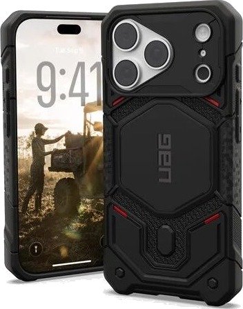 UAG Monarch Pro MagSafe - kevlar black - iPhone 18 Pro/17 Pro