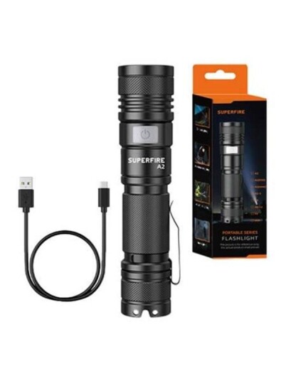 Superfire Flashlight A2 650lm USB
