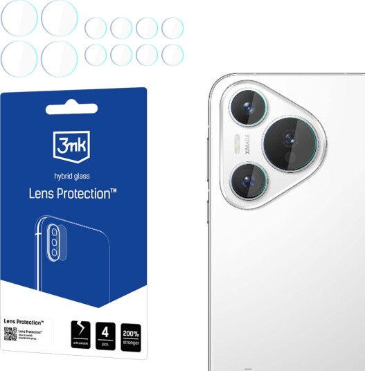 Hybrid Glass For Camera Lens 3Mk Lens Protection For Huawei Pura 70
