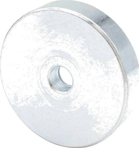 Neodymium Pottemagnet Ø32x7,0 Med Undersænket Skruehul Ø5,5 Mm
