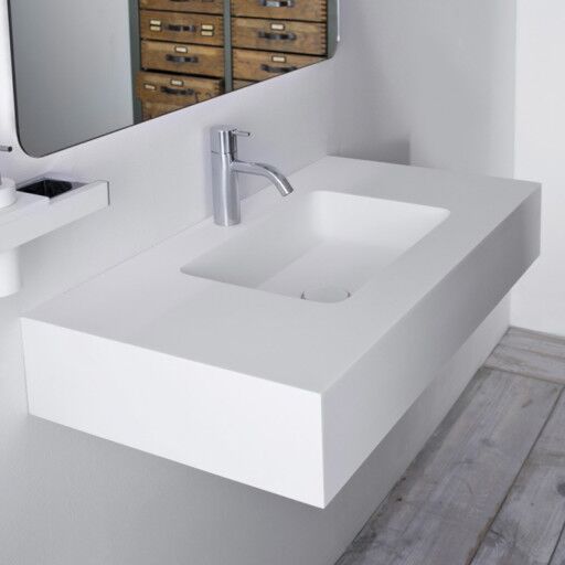 Copenhagen Bath Furesø 80 servant 800x400 mm, Hvit Matt Copenhagen Bath Furesø 80 servant 800x400 mm, Hvit Matt