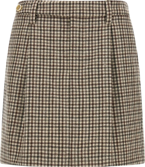 Brunello Cucinelli Dame Skjørt Beige 2XS,