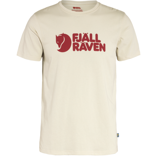 Fjellreven Logo T shirt Herre Chalk White M
