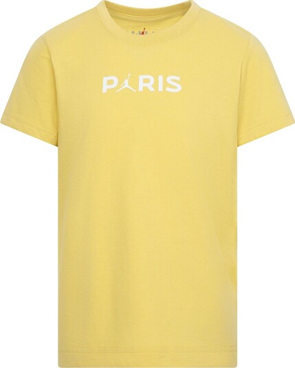 Jordan T skjorte Paris Logo Saturn Gold Jordan 3 4 år 98 104 T skjorte Gul