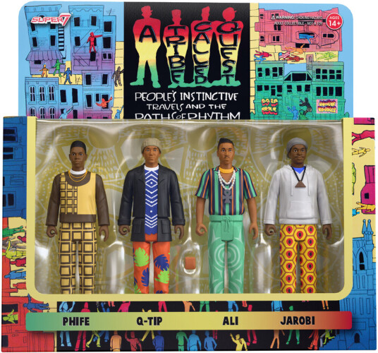 A Tribe Called Quest ReAction Figures Wv1 People's Instinctive Travels and the Paths of Rhythm 4Pack A Tribe Called Quest ReAction Figures Wv1 People's Instinctive Travels and the Paths of Rhythm 4Pack