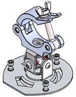 UNICOL GKTC Proj. truss clamp mount