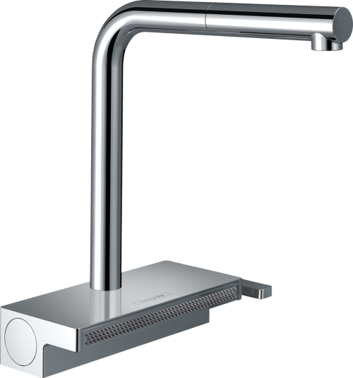 Hansgrohe Aquno Select Kjøkkenbatteri Med uttrekkbar tut, 2jet, Krom Hansgrohe Aquno Select Kjøkkenbatteri Med uttrekkbar tut, 2jet, Krom