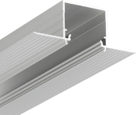 Topmet 2m aluprofil LINEA IN20 TRIMLESS EE7F Anodisert innsparkling LED skinne Topmet 2m aluprofil LINEA IN20 TRIMLESS EE7F Anodisert innsparkling LED skinne