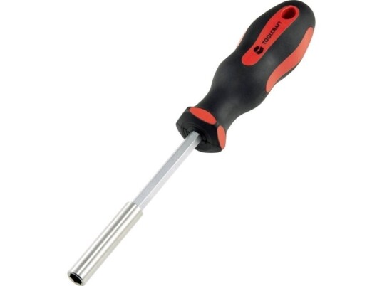 Toolcraft Værksted Bitholder 1/4 (6,3 Mm) 100 Mm