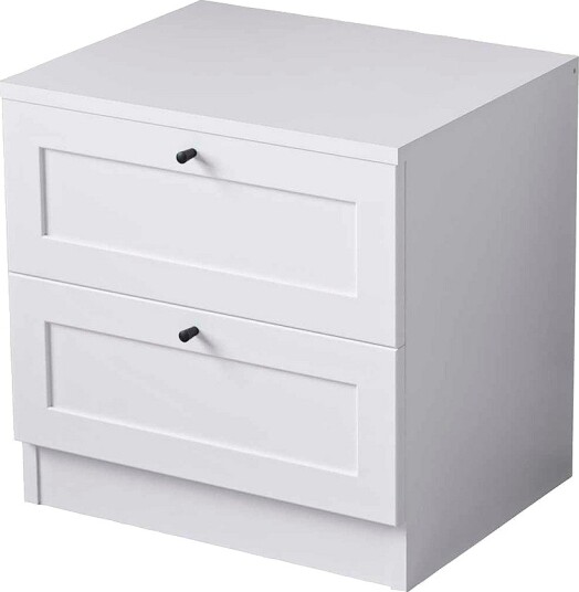 Hanah Home Nattbord Terra Hvit Hanah Home Nattbord Terra Hvit