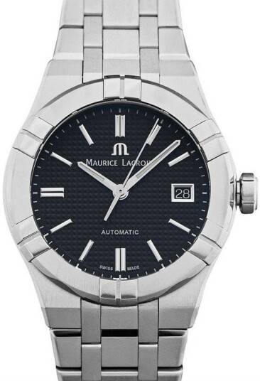 Maurice Lacroix Herreklokke AI6007 SS00F 330 A Aikon Sort/Stål Ø39 Maurice Lacroix Herreklokke AI6007 SS00F 330 A Aikon Sort/Stål Ø39