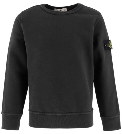 Stone Island Black Collegegenser 10 år Stone Island Black Collegegenser 10 år