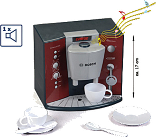 Theo Klein Bosch - Coffee Machine w. Ac. Theo Klein Bosch - Coffee Machine w. Ac.