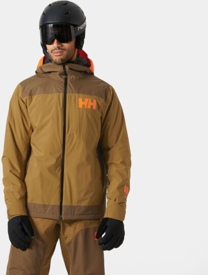 Helly Hansen Powdreamer 2.0 Skijakke Herre Brun Brun XL Helly Hansen Powdreamer 2.0 Skijakke Herre Brun Brun XL