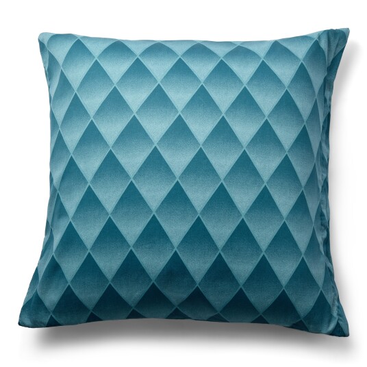 Borg Living Putetrekk i 100% myk og deilig bomullssateng 60x63 cm Harlekinmønster i en vakker blå farge Putetrekk fra By Night Borg Living Putetrekk i 100% myk og deilig bomullssateng 60x63 cm Harlekinmønster i en vakker blå farge Putetrekk fra By Night