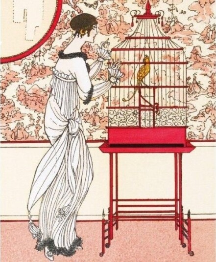 Karnet Ah! Le Bel Oiseau! Med Konvolutt Karnet Ah! Le Bel Oiseau! Med Konvolutt
