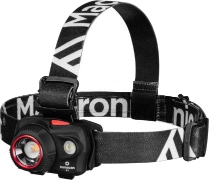 Mactronic 300Lm 90Cri Oppladbar Hodelykt Sunscan 5.3