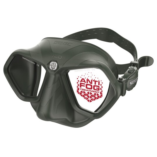 Seac Antifog Maske Wild Grønn Seac Antifog Maske Wild Grønn