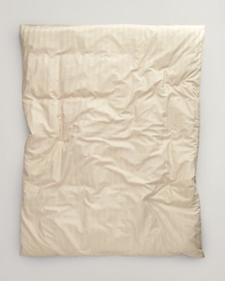 Stripete dobbeldynetrekk i sateng PUTTY 200X220 Stripete dobbeldynetrekk i sateng PUTTY 200X220