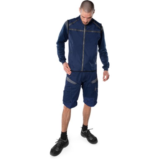 Fristads Shorts 2562 Stfp Marinblå/grå C52