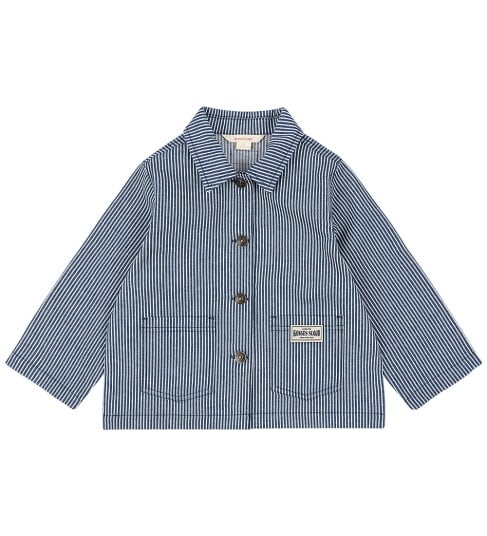 Konges Sløjd Jakke Lukas Blue Stripe 1½ år 86 Overgangsjakke Blå