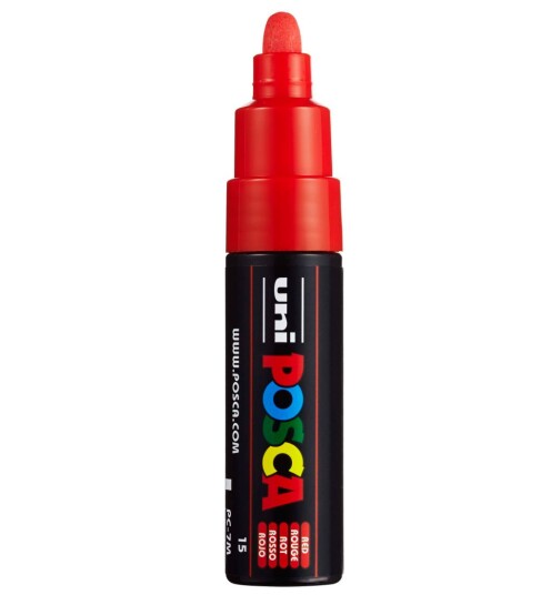 Posca Posca Marker PC-7M Broad Red Posca Posca Marker PC-7M Broad Red