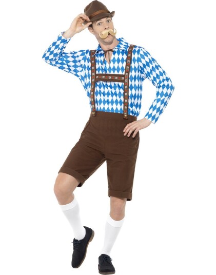 The Beer Man Oktoberfestkostyme til Mann Strl XL The Beer Man Oktoberfestkostyme til Mann Strl XL