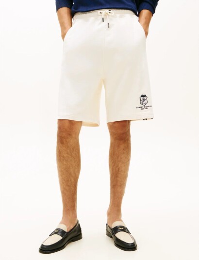 Tommy Hilfiger Country Club Crest Sweatshort Black XL