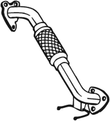 Eksosrør BOSAL 753-327