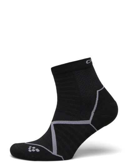 Craft Wool Run Warm Sock - Black - 46-48