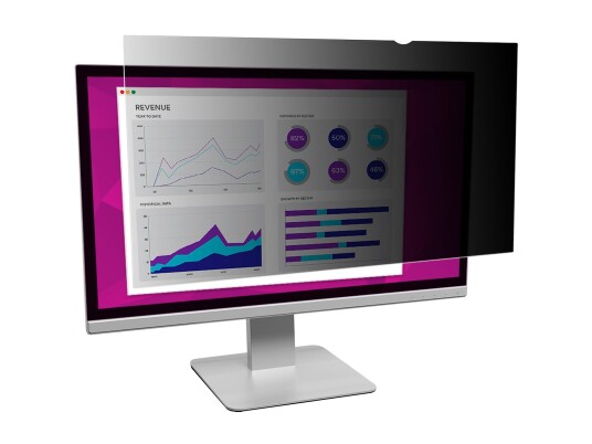 3M personvernfilter med stor klarhet for 21.5" Monitors 16:9 - personvernfilter for skjerm - 21,5" bredde