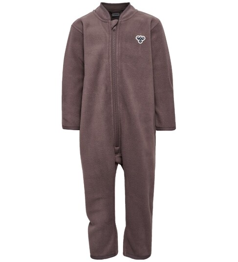 Hummel Hmlmini Fleece Zip Suit Bee Brown 62 Hummel Hmlmini Fleece Zip Suit Bee Brown 62