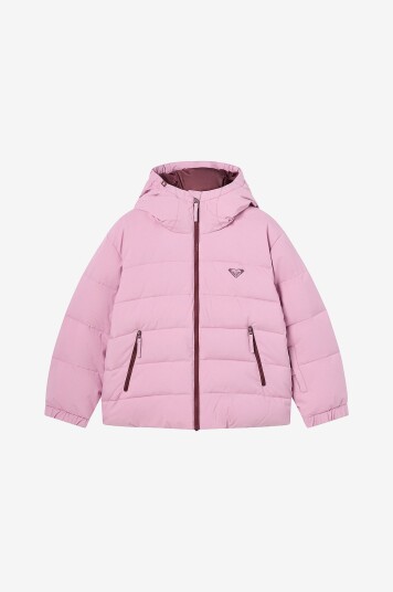 Roxy Skijakke Snowyhill Puffy Girl JK Rosa Roxy Skijakke Snowyhill Puffy Girl JK Rosa