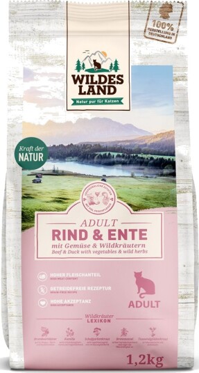 Wildes Land Cat Tørrfôr Okse And & Hagegrønnsaker 1.2kg Wildes Land Cat Tørrfôr Okse And & Hagegrønnsaker 1.2kg