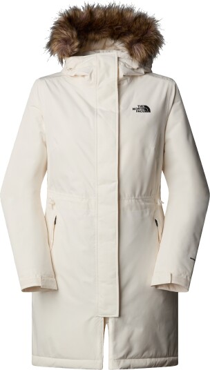 The North Face Women's Recycled Zaneck Parka White Dune M The North Face Women's Recycled Zaneck Parka White Dune M
