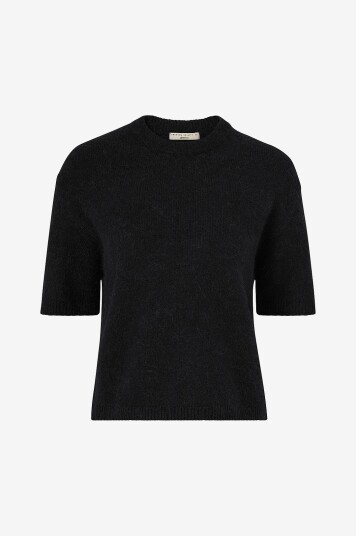 Gina Tricot Topp Knitted Top Svart