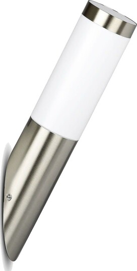 V Tac VT 832 vegglampe med hus i rustfritt stål diagonal vinkel IP44 V Tac VT 832 vegglampe med hus i rustfritt stål diagonal vinkel IP44