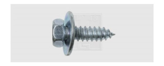 Swg 129561325 Pladeskruer 5.6 Mm 13 Mm Udvendig Sekskant Din 7976 Stål Verzinkt 100 Stk