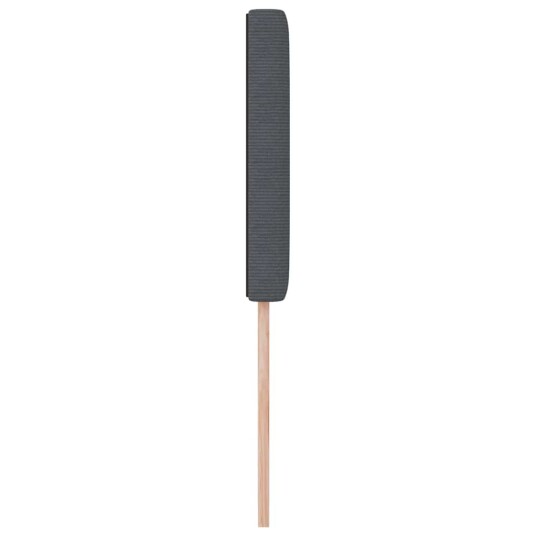 Hodegjerde Enkel Design Mørkegrå 80 cm Corduroy Stoff