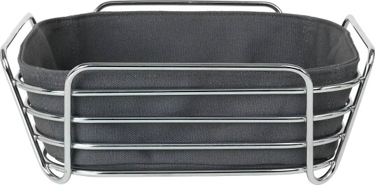 Blomus Bread Basket   9,5 X 26 X 26 Cm   Delara   Magnet   Grey   ONE SIZE