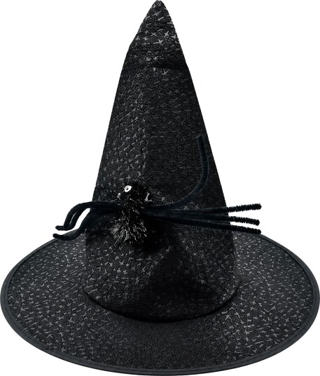 Hedlundgruppen Heksehatt med Edderkopp Svart One size 56063401