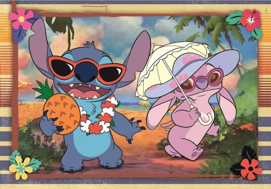 Clementoni 2x60 Puslespill Kids Stitch