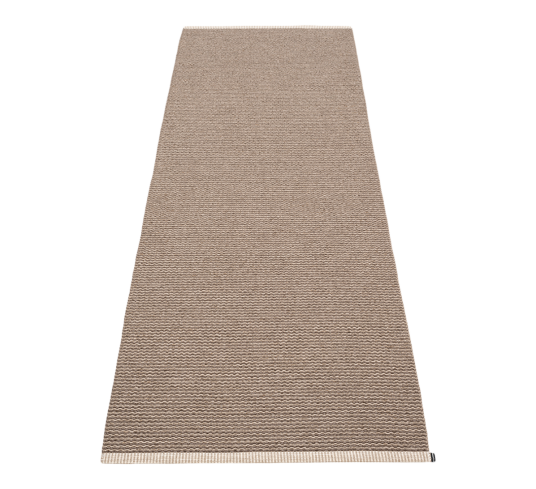 Pappelina Mono matte mørk mud 85x260 cm Pappelina Mono matte mørk mud 85x260 cm