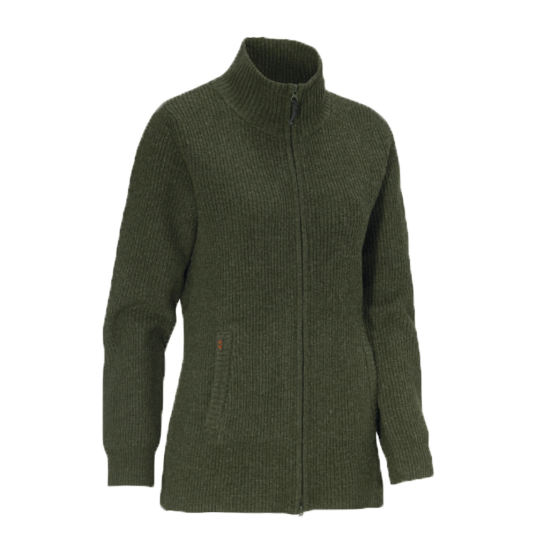 Swedteam Shirley Women Sweater Full zip Loden Green 36