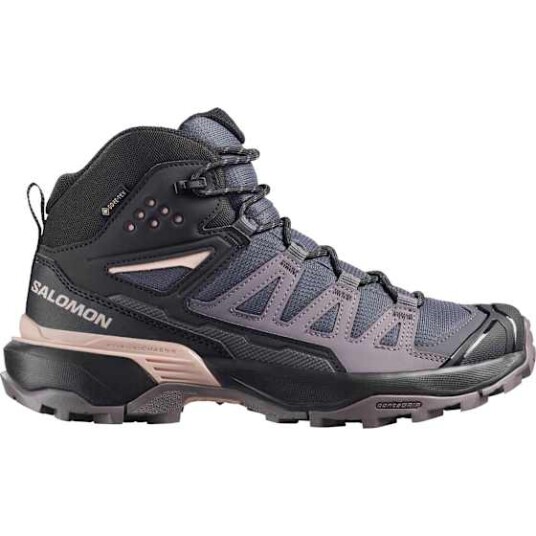 Salomon X Ultra 360 Mid GTX Dame Nine Iron/Excalibur/Shadow Gray 38