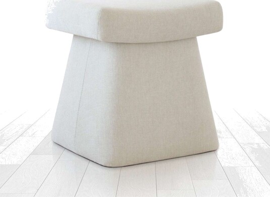 Thyrosin Sittepuff Utomhus 38 cm Krem