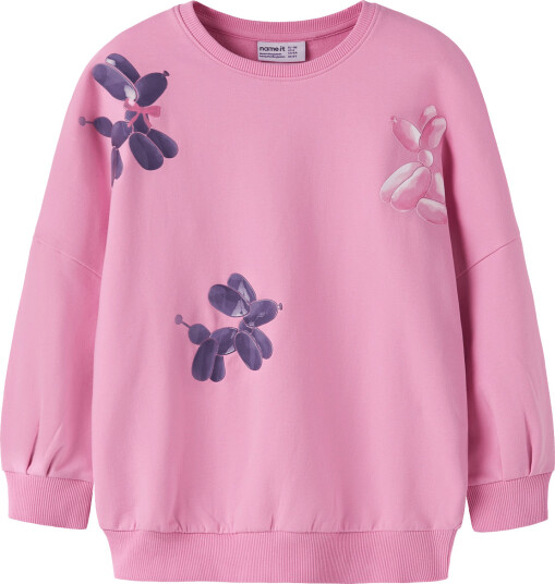 Name It Nmfnalas Ls Long Sweat Bru Pink 86